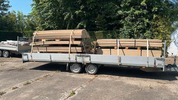 spaanplaat 22 mm te koop 14 stuks voor palletrek, Zakelijke goederen, Kantoor en Winkelinrichting | Magazijn, Stelling en Opslag