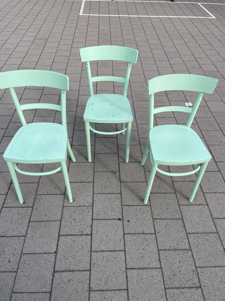 3x stoelen, Huis en Inrichting, Stoelen, Zo goed als nieuw, Ophalen