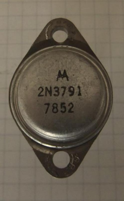 Transistor 2N3791, Hobby en Vrije tijd, Elektronica-componenten, Gebruikt, Ophalen of Verzenden
