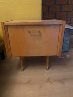Twee identieke vintage nachtkastjes, Huis en Inrichting, Ophalen, Gebruikt
