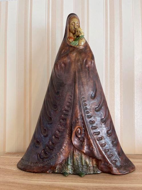 Madonna met kind, Vlaams aardewerk, Alfons Noseda, Antiek en Kunst, Antiek | Keramiek en Aardewerk, Ophalen