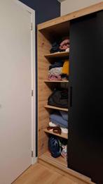 Armoire Luxor noire 250cm - Meubella, Enlèvement, Comme neuf, Moderne