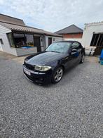 BMW 120i cabriolet bvm 98000km! GPS, 4 zetels, 4 cilinders, Cabriolet, Blauw