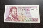 Zeldzamere Jordens-Ansiaux 100 francs Lombard 1969!!, Ophalen of Verzenden, Los biljet