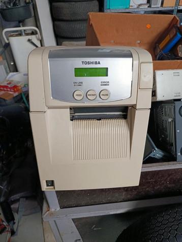Toshiba barcode printer beschikbaar voor biedingen
