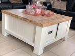 H&H salontafel, Huis en Inrichting, Tafels | Salontafels, Ophalen, Overige materialen, 50 tot 100 cm, Vierkant