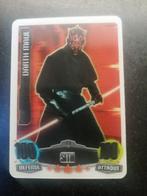 topps force attax lenticulaire star wars DARTH MAUL, Comme neuf, Enlèvement ou Envoi