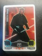 topps force attax lenticulaire star wars DARTH MAUL, Enlèvement ou Envoi, Comme neuf