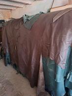 Cuir / Peaux de vache, Comme neuf, 120 cm ou plus, Bleu, Cuir ou Similicuir