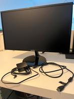 Samsung 24 inch monitor, 3 tot 5 ms, Zo goed als nieuw, Samsung, 60 Hz of minder