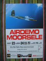 Affiche Airdemo Moorsele., Verzamelen, Ophalen of Verzenden, Nieuw, Kaart, Foto of Prent