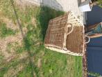Rieten mand, Ophalen, Gebruikt, Vierkant, Mand