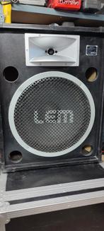 1 enceinte LEM 2voies vintage avec petit ampli bluetoothé, TV, Hi-fi & Vidéo, Enceintes, Enlèvement ou Envoi, Utilisé