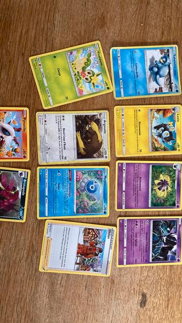Cartes Pokémon. 1€ pièce 