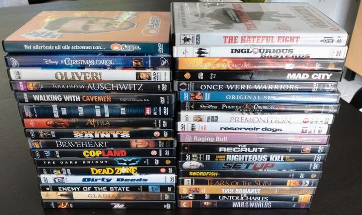 Pakket dvd's: 25 euro voor alles, Cd's en Dvd's, Dvd's | Overige Dvd's, Zo goed als nieuw, Ophalen