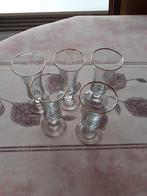 5 mooie likeurglaasjes, Enlèvement