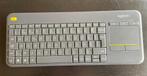 Logitech K400 Plus (draadloos toetsenbord), Ophalen, Logitech, Azerty, Zo goed als nieuw