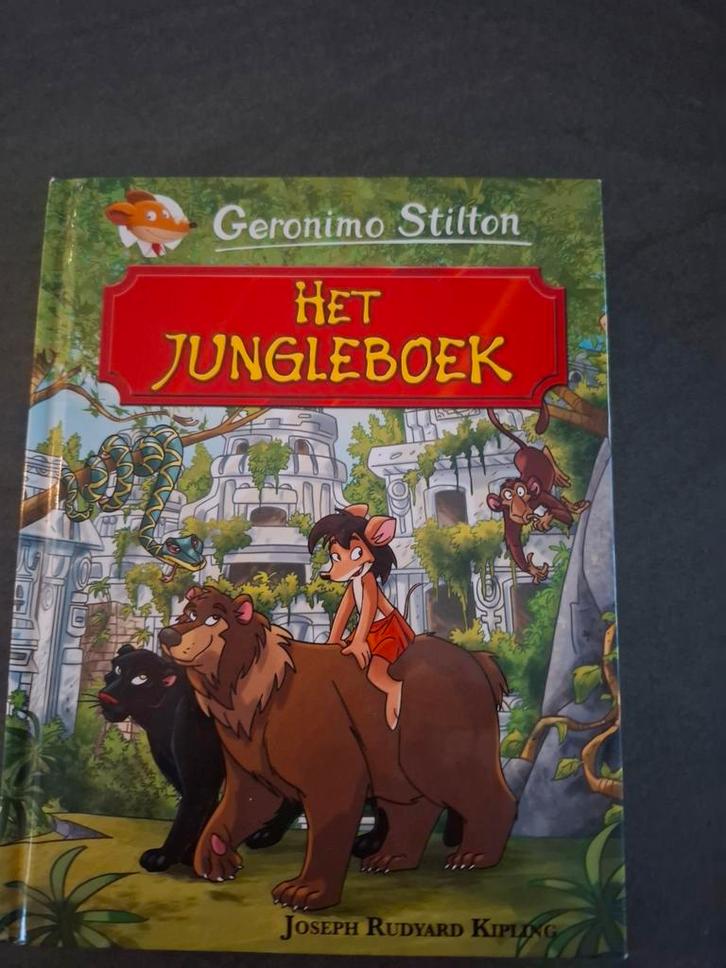 Geronimo Stilton - Het jungleboek, Boeken, Kinderboeken | Jeugd | onder 10 jaar, Zo goed als nieuw, Ophalen of Verzenden