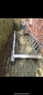Inox geïsoleerde dubbel wandige rookgasafvoer, Ophalen, Zo goed als nieuw, Inox