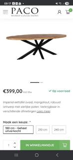 Nieuwe tafel! Model te klein gekocht kan geleverd worden, Enlèvement, Neuf