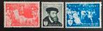 Belgique : OBP 964/66 ** Charles Quint 1955., Timbres & Monnaies, Timbres | Europe | Belgique, Gomme originale, Art, Neuf, Sans timbre