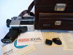 Eumig 300XL 8mm camera, boekje, oogdop, lensdop, Eumig tas, Enlèvement ou Envoi, Caméra, 1960 à 1980