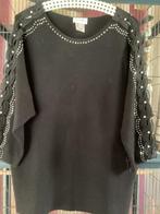 Zwarte feesttrui mt, 42, Kleding | Dames, Gelegenheidskleding, Ophalen