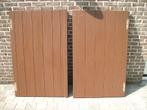 2 paar houten slagvensters, Doe-het-zelf en Bouw, Ophalen, Zo goed als nieuw, Overige houtsoorten, Overige typen