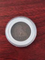 Munt Belgische frank - 2 cent - 1857, Postzegels en Munten, Ophalen of Verzenden, Losse munt