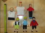 poppen lambik suske en wiske Jommeke Filiberke en Mieke, Verzamelen, Ophalen of Verzenden, Overige figuren, Gebruikt, Beeldje of Figuurtje