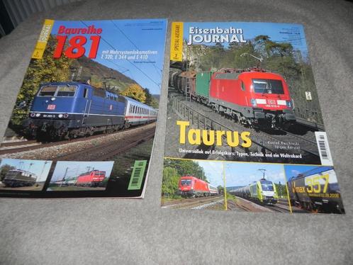 2 Revues Eisenbahn Journal  DB BR 181 182 (OBB Taurus), Hobby & Loisirs créatifs, Trains miniatures | HO, Neuf, Livre, Revue ou Catalogue