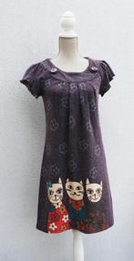 Leuke originele paarse jurk M, Kleding | Dames, Jurken, Maat 38/40 (M), Ophalen of Verzenden, Zo goed als nieuw, Paars