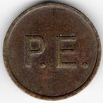 Royaume-Uni : Jeton automatique : P.E. (Eq phonographique), Enlèvement ou Envoi, Autres matériaux