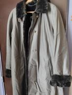Prachtige lange grijze  warme winterjas dames., Kleding | Dames, Ophalen of Verzenden, Gedragen, Maat 42/44 (L), Grijs