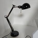 Lampe de bureau noire métal style architecte, Huis en Inrichting, Lampen | Tafellampen, Ophalen, Zo goed als nieuw, Metaal, Contemporain