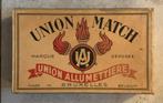 Union Match grote lucifers oude doos 20x30, Verzamelen, Ophalen, Gebruikt, Luciferdoosjes of -merken