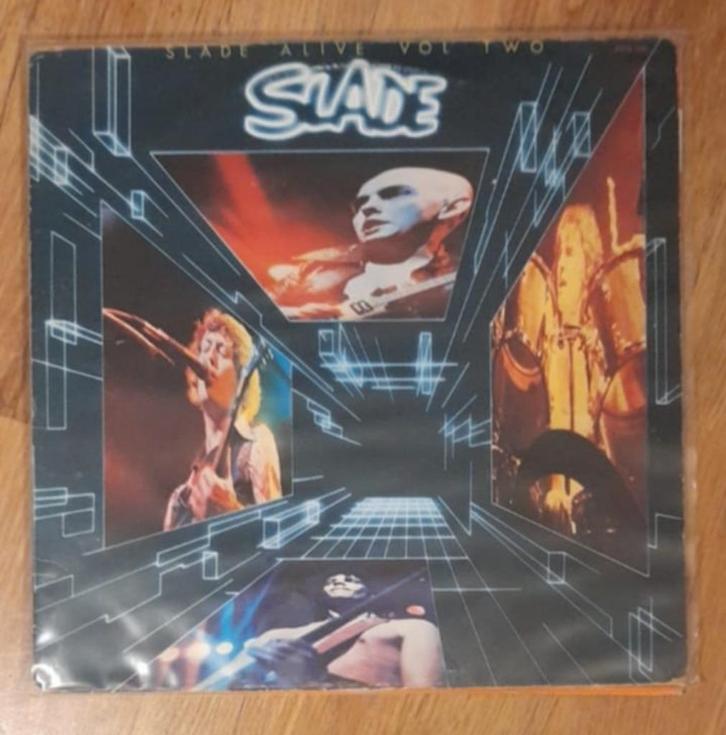 RARE SLADE ALIVE TWO, Cd's en Dvd's, Vinyl | Rock, Gebruikt, Rock-'n-Roll, Ophalen of Verzenden