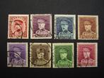 317 / 324 gest. - Albert I - 1931, Ophalen of Verzenden, Gestempeld