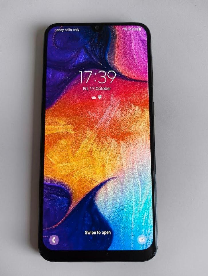 Samsung Galaxy A50 128GB Dual SIM Zwart, Télécoms, Téléphonie mobile | Samsung, Comme neuf, Galaxy A, 128 GB, Sans abonnement