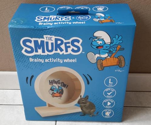 Smurfenrad voor knaagdieren ( NIEUW ), Dieren en Toebehoren, Knaagdieren en Konijnen | Toebehoren, Nieuw, Ophalen of Verzenden