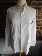chemise blanche Ledûb taille 38, Tour de cou 38 (S) ou plus petit, Porté, Ledûb, Enlèvement ou Envoi