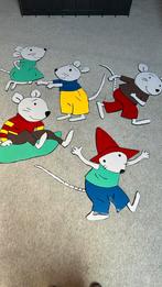 Houten Nellie en Cezar (5 stuks), Ophalen, Zo goed als nieuw