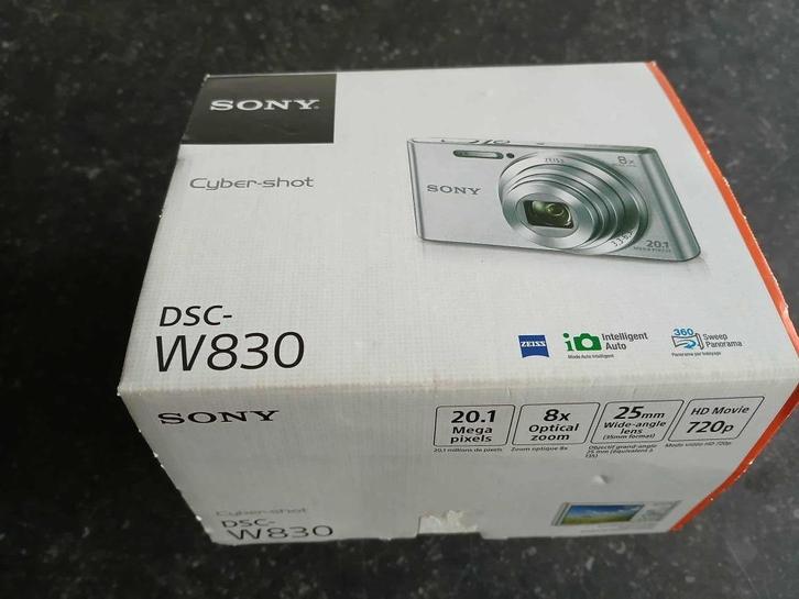 LEGE doos originele verpakking SONY Cybershot DSC-830, Audio, Tv en Foto, Fotocamera's Digitaal, Gebruikt, Compact, Sony, 8 keer of meer