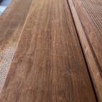Merbau hardhouten vlonderplanken 25x145mm van 100M1 -7.9€ M1, Tuin en Terras, Verzenden, Nieuw, Hout