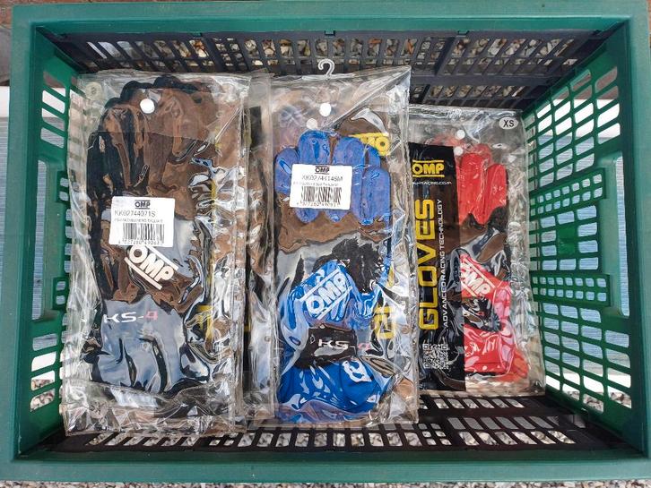 Nieuwe OMP KS-4 en Rain karthandschoenen, Sport en Fitness, Karting, Nieuw, Helm of Handschoenen, Ophalen of Verzenden