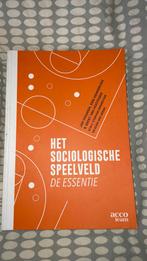 Jan Vrancken - Het sociologische speelveld, de essentie, Livres, Livres scolaires, Jan Vrancken; Geert Van Hootegem; Erik Hendrickx; Stephan Par...