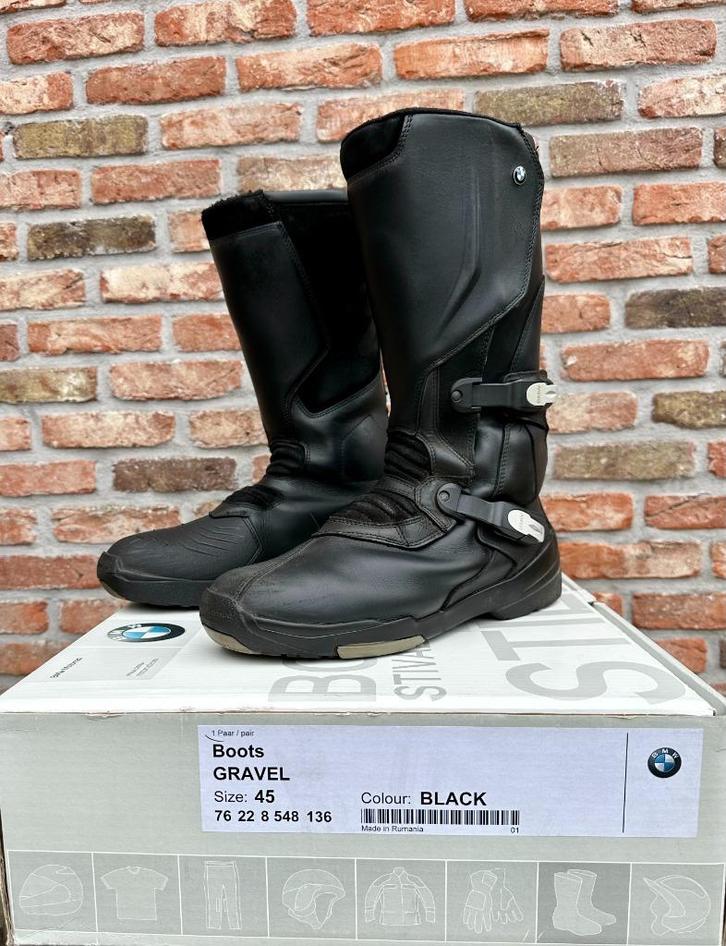 BMW boots gravel maat 45, Motoren, Kleding | Motorkleding, Laarzen, Dames, Heren, Tweedehands, Verzenden