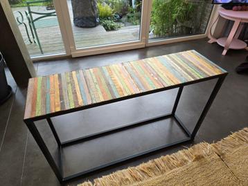 console maison du monde bois multicolore beschikbaar voor biedingen