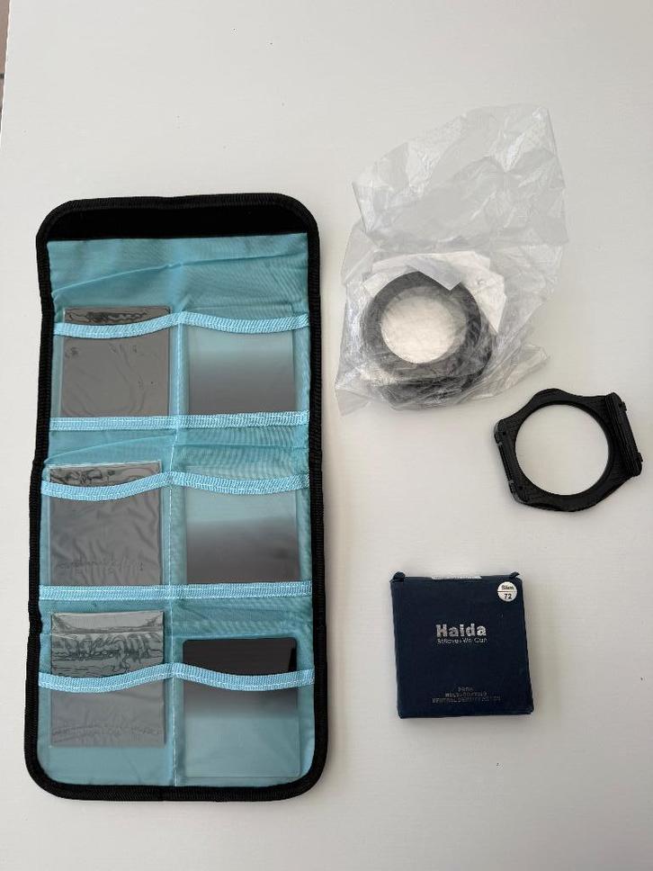 Haida ND1000 72mm + gratis ND & grijsfilters, Audio, Tv en Foto, Foto | Filters, Zo goed als nieuw, Polarisatiefilter, 70 tot 80 mm