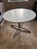 Moderne Keukentafel met zes stoelen, Huis en Inrichting, Tafels | Eettafels, Ophalen, Gebruikt, Ovaal